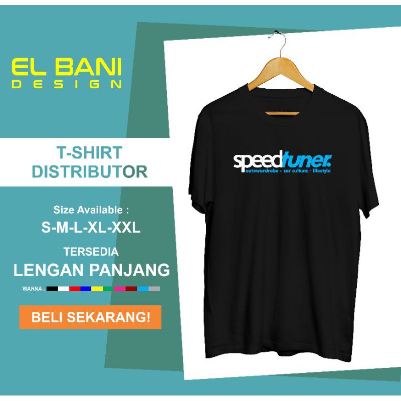 kaos baju speedtuner kaos otomotif desain simple elegan