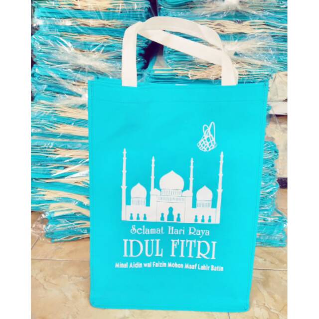 

Tas parcel hari raya idul fitri spunbond