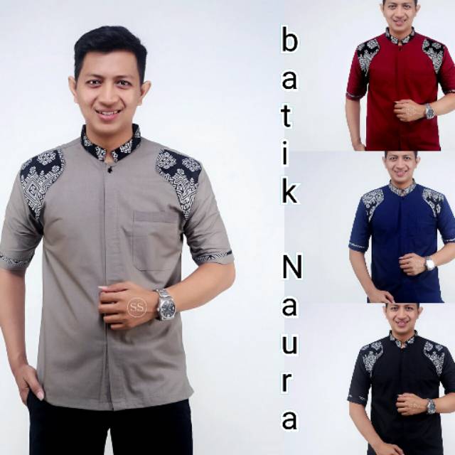 Baju Koko Kurta Dewasa Lengan 3/4 Dan Lengan Pendek Material Catton Adem Serap Keringat