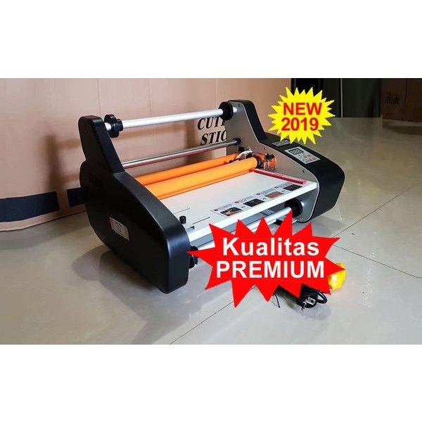 

Paling Terlaris Mesin Laminasi Kertas 3510 Alat Laminating Roll Mini 2 Muka 2 Sisi - Mesin Laminator Kertas Panas Dingin Atas Bawah Depan Belakang Bolak Balik Bagus