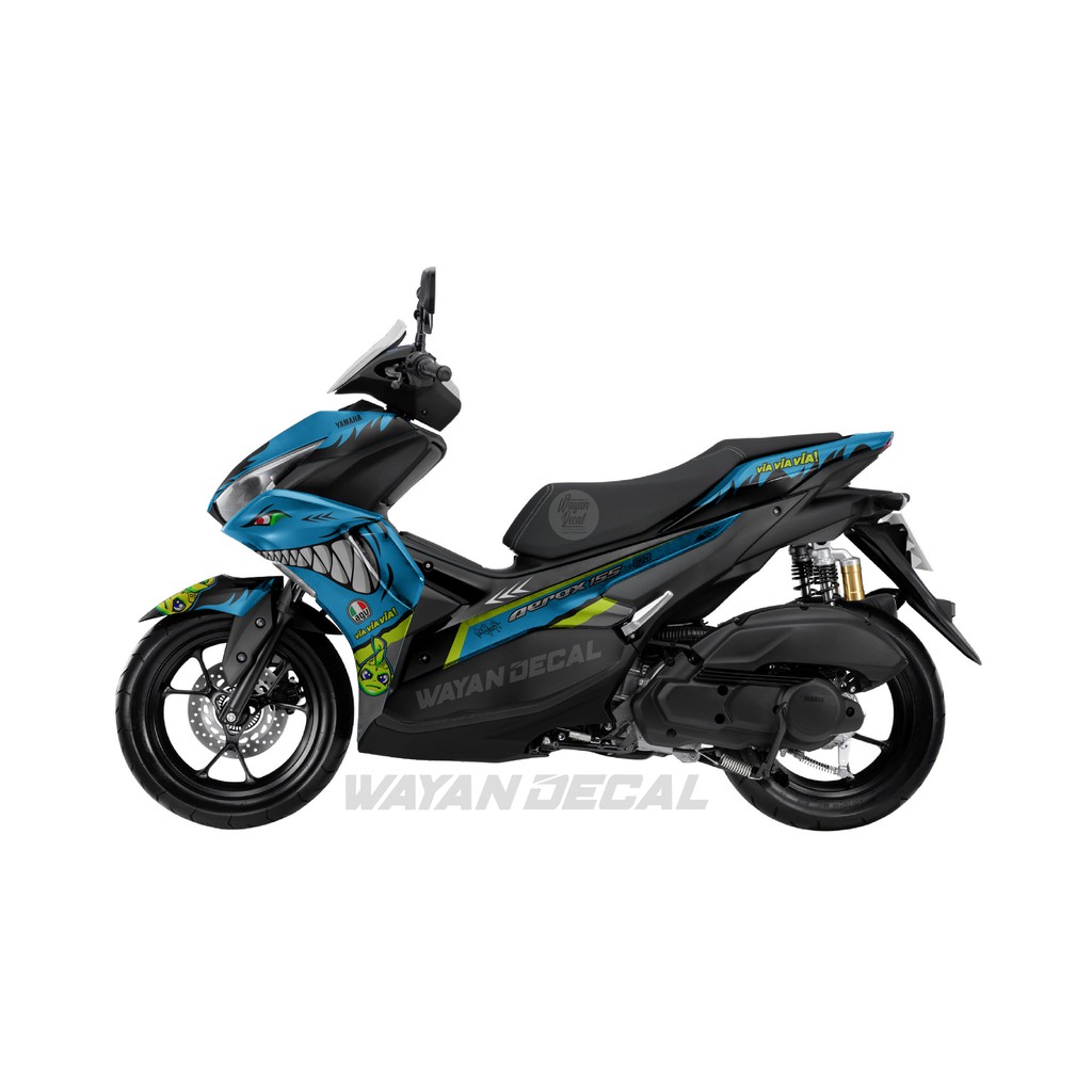 DECAL AEROX NEW CONNECTED SHARK