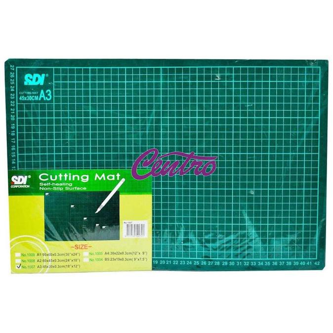 

Produk Unggulan] Sdi Cutting Mat A3 / Alas Potong