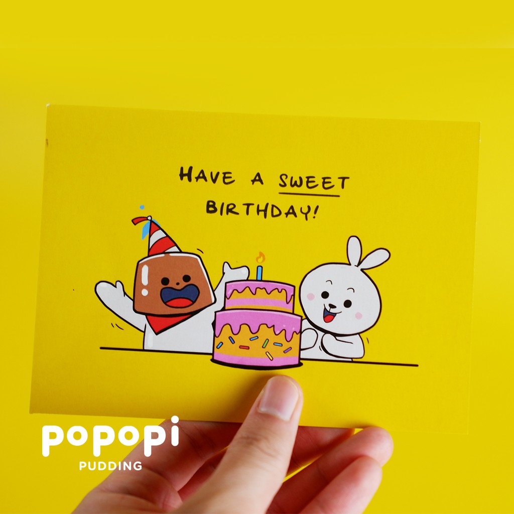 

Popopi Birthday Card