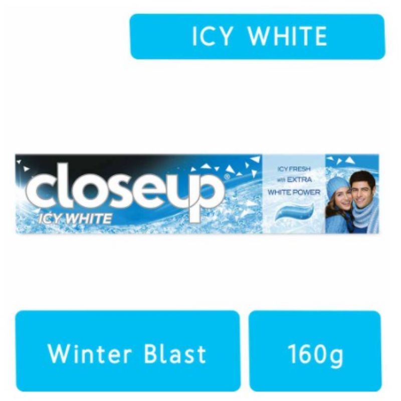 Close Up 160gr Toothpaste Pasta Gigi  / Close Up 160 gr / Icy White / Fire Freeze