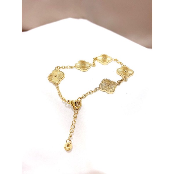 Kalung Gelang Anting Motif elv Gold  Bahan Titanium Asli Premium Quality anti karat anti alergi Stainless steel ori  S-030
