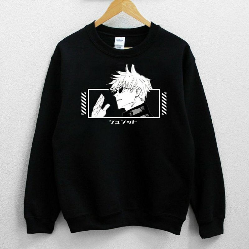 S - XXXXXL(6XL) Sweater JUJUTSU KAISEN Satoru Gojo Toge Inumakiki Crewneck Anime Satoru Gojo BIGSIZE