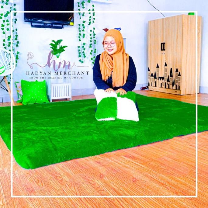 4 5 No Kasur 1 Rasfur 200X180 Cm Bulu Tebal Karpet Ukuran Cm Capucinostor