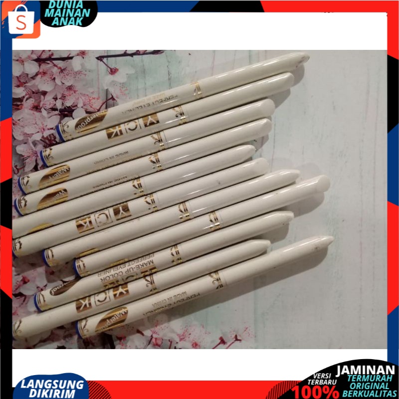 EYELINER PENCIL FRS /YKC / JULYEROSE /YOUNG &amp; BEAUTY WATERPROOF ALAT KECANTIKAN WANITA  Best Seller