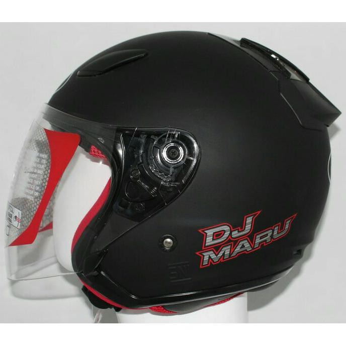 Jual Helm Kyt Dj Maru Solid - Hitam Doff | Shopee Indonesia