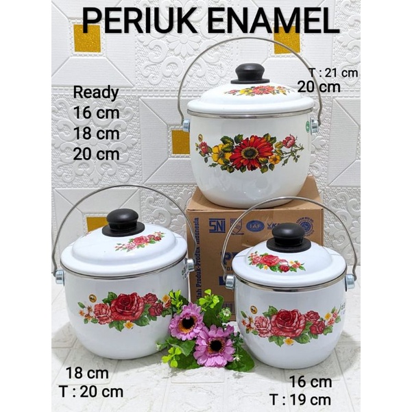 PERIUK ENAMEL SET
