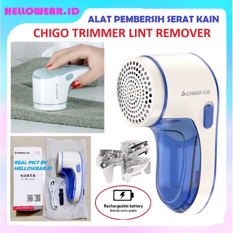 READY !! CHIGO TRIMMER LINT REMOVER ALAT PENGHILANG Serat Kain