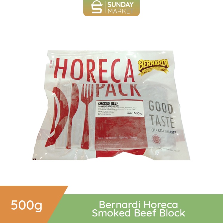 

Bernardi Smoked Beef Block 500g .
