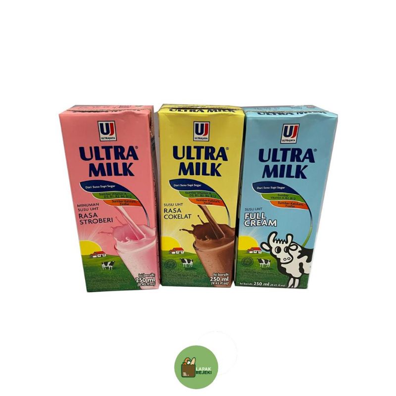 

Susu Ultra Milk @250ml