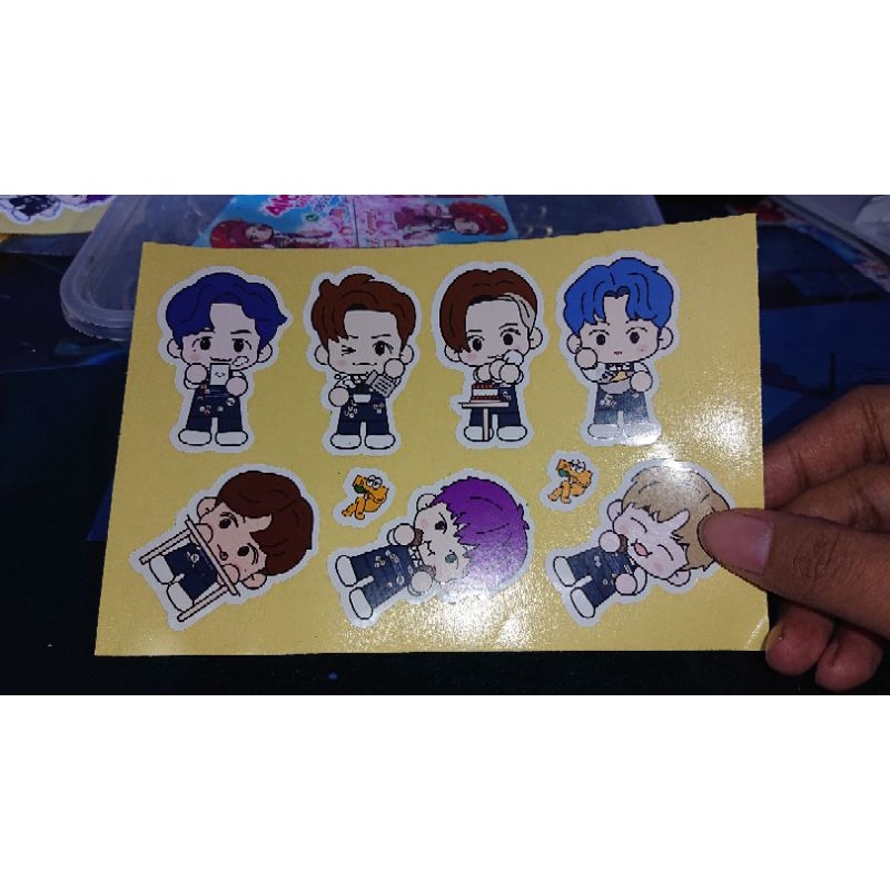 (Wajib Baca Deskripsi) NCT 127 CAFE 7 DREAM Kpop Sticker