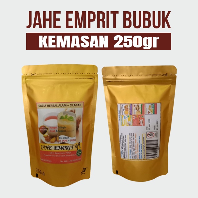 

Bubuk Jahe Emprit Premium | Serbuk Jahe Emprit Bubuk Original | Jamu Herbal