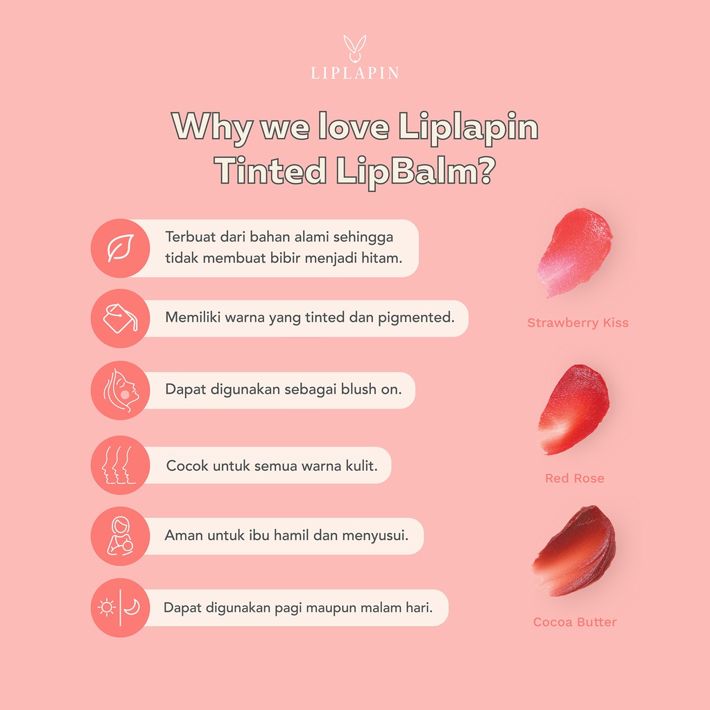 Liplapin Tinted Lip Balm [BPOM]