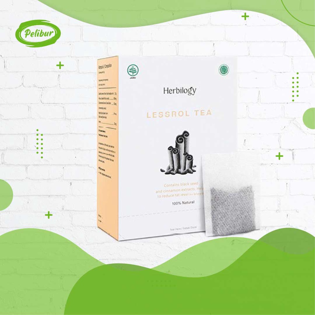 

Herbilogy Lessrol Tea Minuman Kesehatan Menurunkan Kolesterol