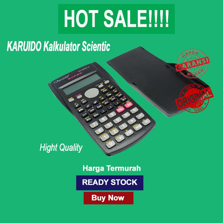 

Karuida Kalkulator Elektronik Scientific Calculator - KK-82MS-B