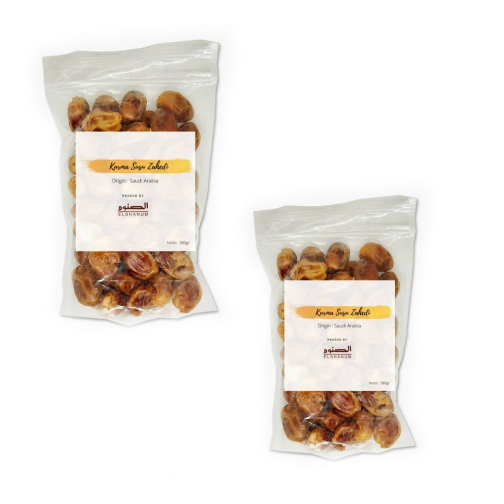 

KURMA SUSU ZAHEDI ELSHANUM 380 GR / ZAHEDI / KURMA SUSU / KURMA KERING / KURMA MURAH