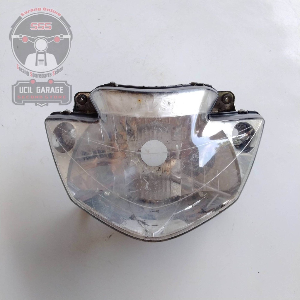 REFLEKTOR DEPAN TVS APACHE RTR 160 LAMPU DEPAN TVS APACHE RTR 160 SEKEN ORIGINAL