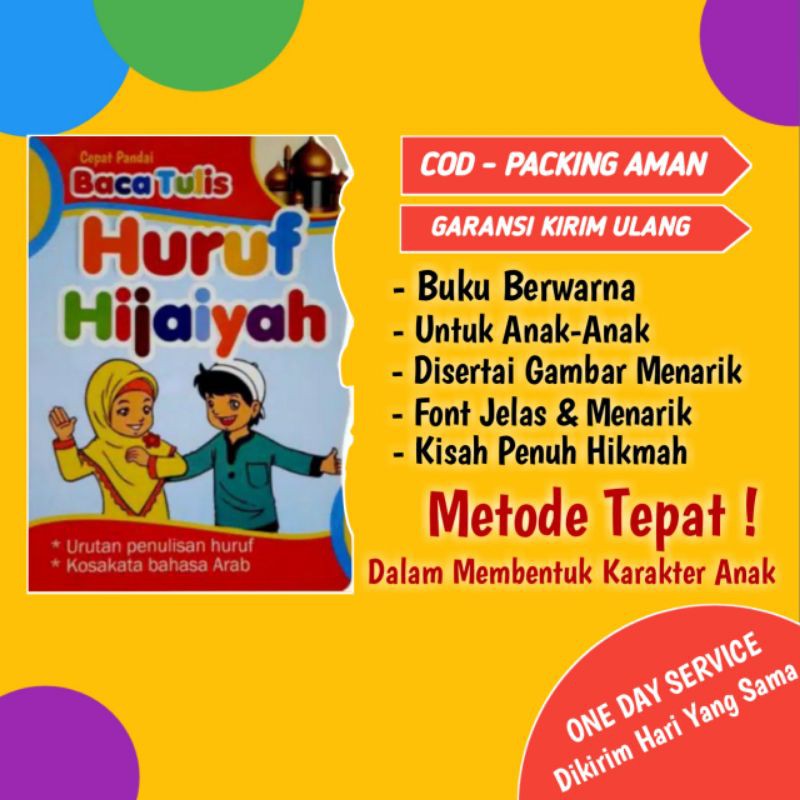 BUKU BELAJAR MENULIS HIJAIYAH MENULIS HURUF HIJAIYAH