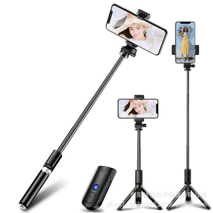 [WS] Tripod Hp Bluetooth/ Tongsis Selfie Bluetooth / Tripod Handphone With Remote Mini