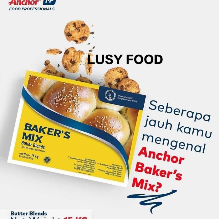 

Bakers Mix Anchor 1 karton Grosir