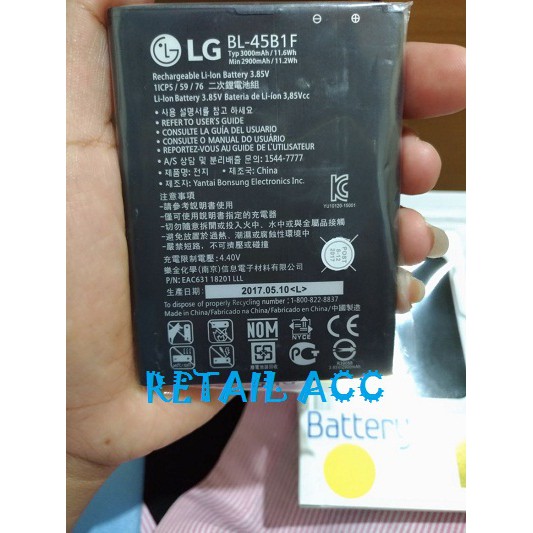 Batre baterai battery LG V10 original