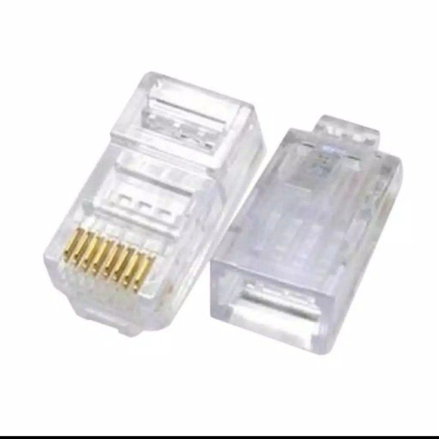 NYK Konektor Modular Plug Rj45 Cat5 100pcs