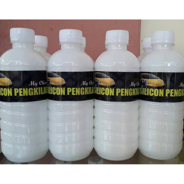 Silicon pengkilap motor dan mobil