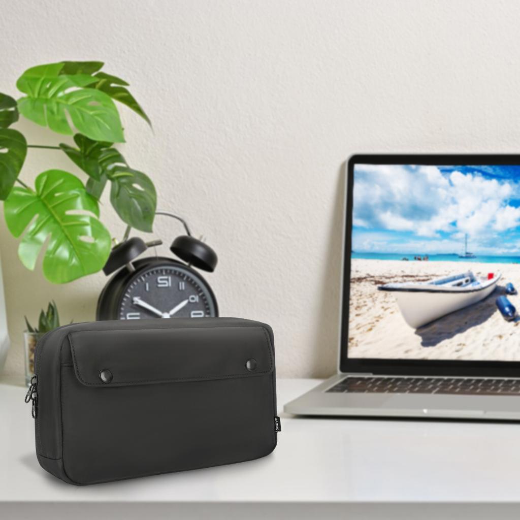 Sneve Extra Storage Pouch Bag Handbag Organizer Travel Tas Tempat Kabel Charger Earphone