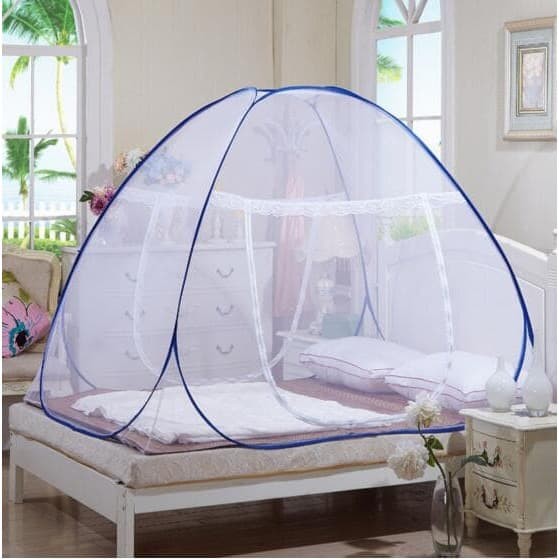 [COD] KELAMBU ANTI NYAMUK DEWASA BUTTERFLY / TENDA KELAMBU LIPAT TEMPAT TIDUR