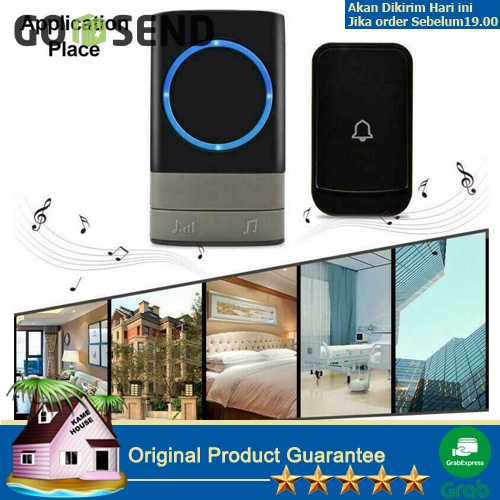 bell rumah wireless | bell Wireless | Aibont Bel Pintu Wireless
