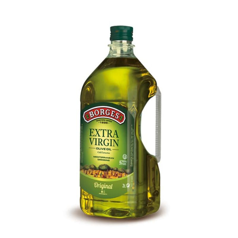 BORGES ORIGINAL IMPORT SPANYOL MINYAK ZAITUN EXTRA VIRGIN OLIVE OIL 2L