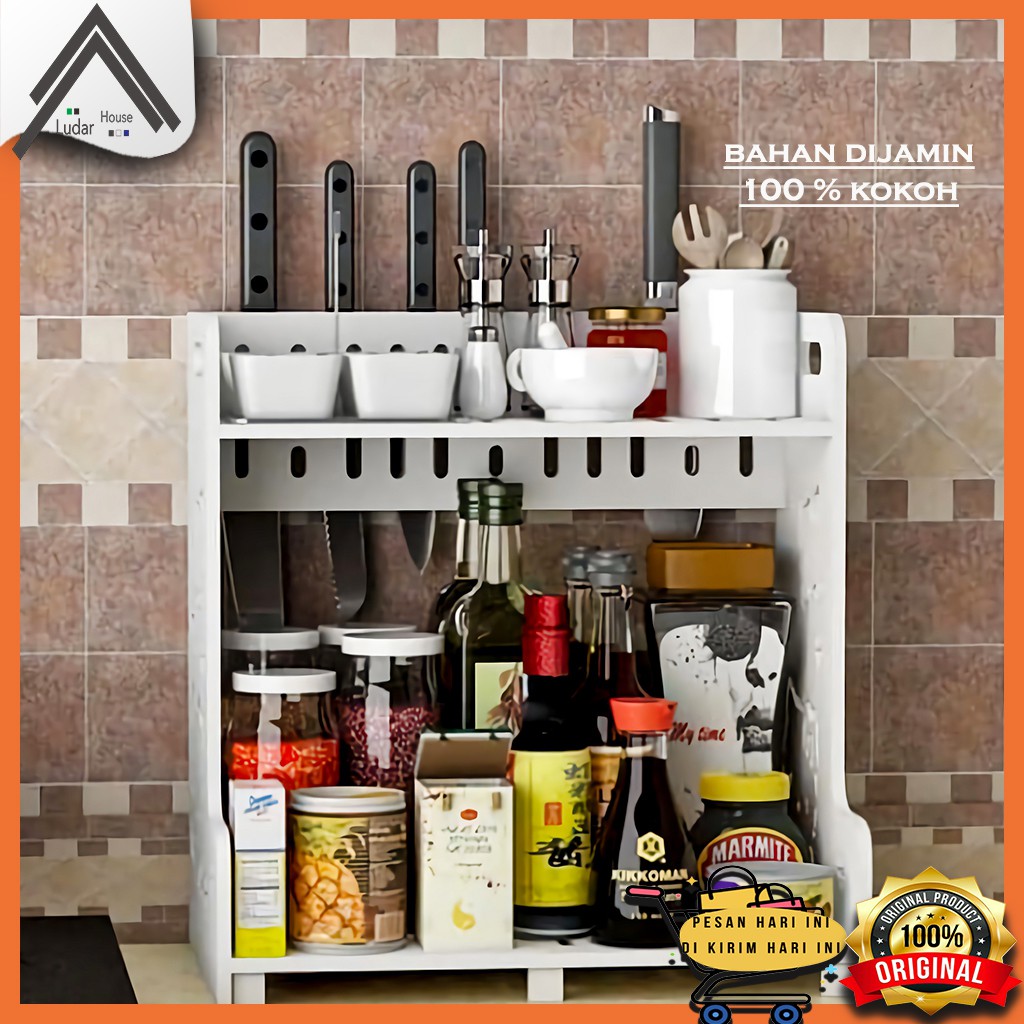Rak Bumbu Dapur Minimalis Rak Dapur Serbaguna