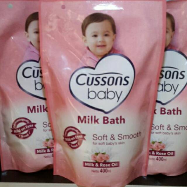 Cussons Baby Milk Bath Refill 400ml