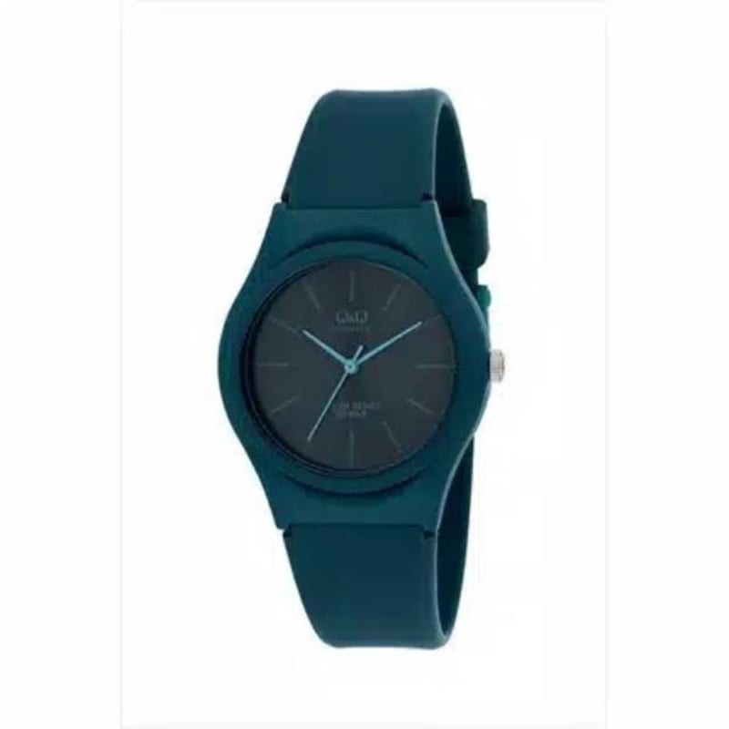 Q&amp;Q Jam Tangan Wanita Analog Karet Rubber - VQ86 VQ86J Tahan Air 10 BAR