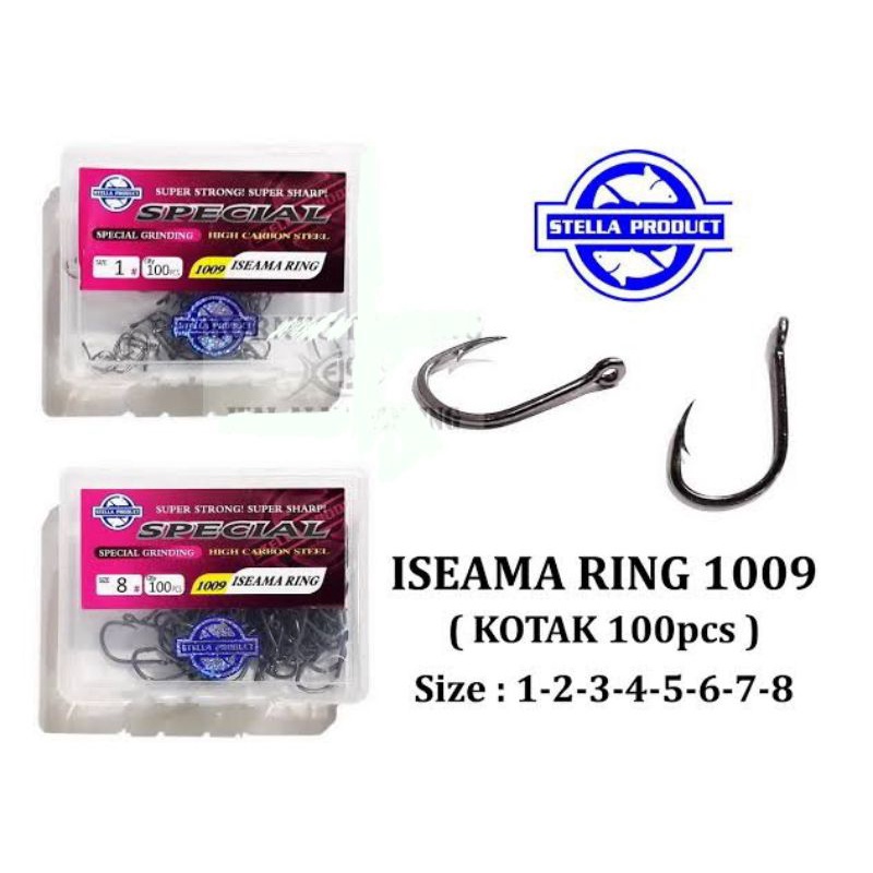 MATA KAIL STELLA ISEAMA RING 1009 (Isi 100pcs)