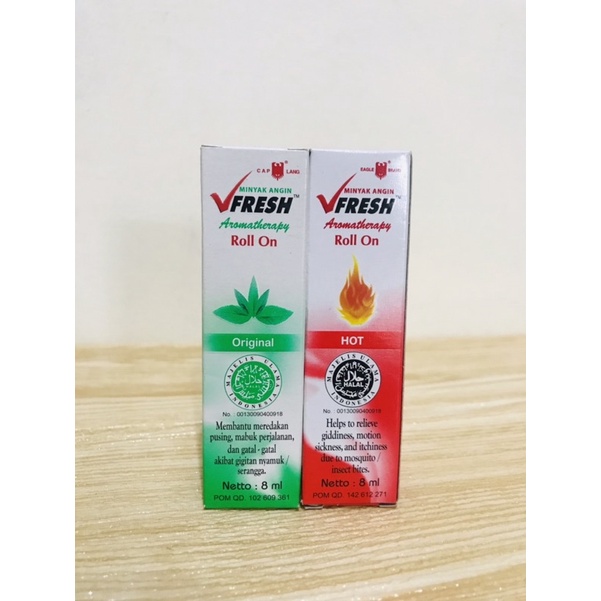 VFresh Roll On Aromatherapy | VFresh Original | VFresh Hot