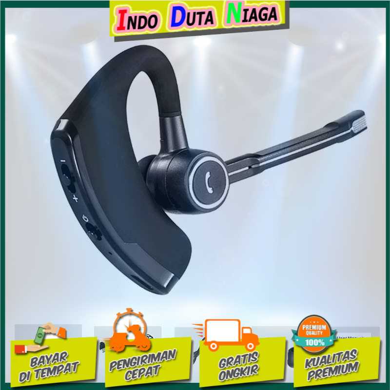 IDN TECH - Wireless Headset Bluetooth V4.1 dengan Mic - V8S