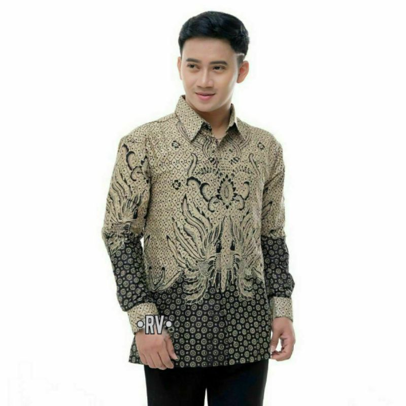 KEMEJA BATIK PRIA LENGAN PANJANG