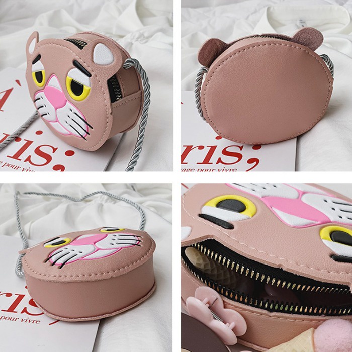 KARAKTER BULAT Tas Selempang Bahu Mini Lucu Slingbag Wanita Remaja Cute Korean Style By Chikoisme NR