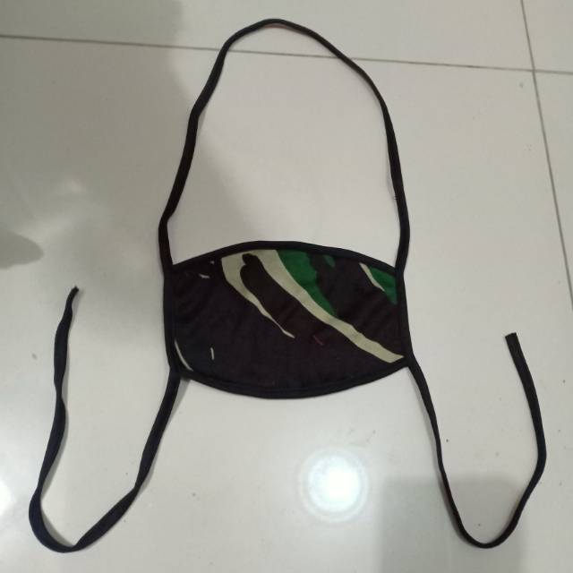 Masker loreng 2lapis