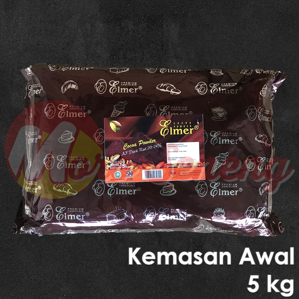 Coklat Bubuk / Cocoa Powder Elmer African Red 20-24% (Repack)