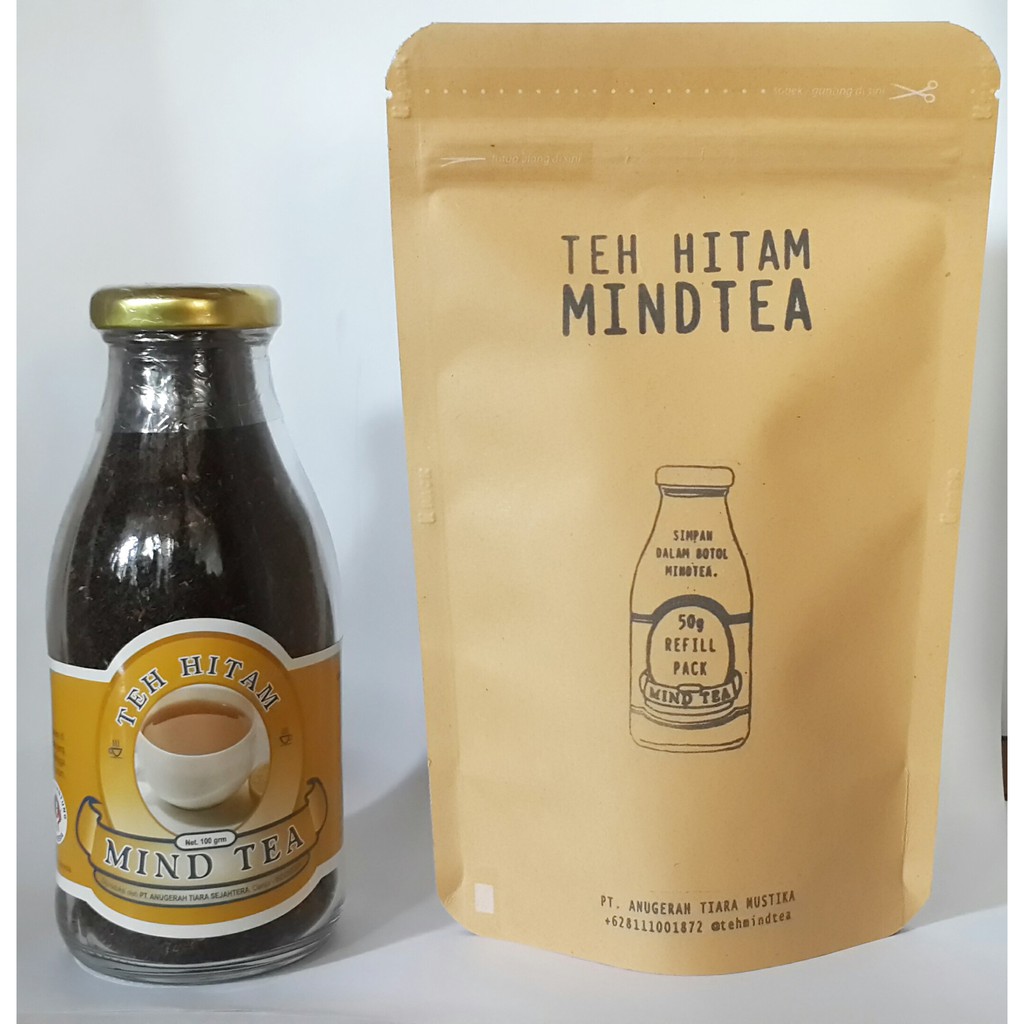 

Teh Hitam MINDTEA teh jantung teh diabetes teh katekin tinggi Refill Pack 50 gram