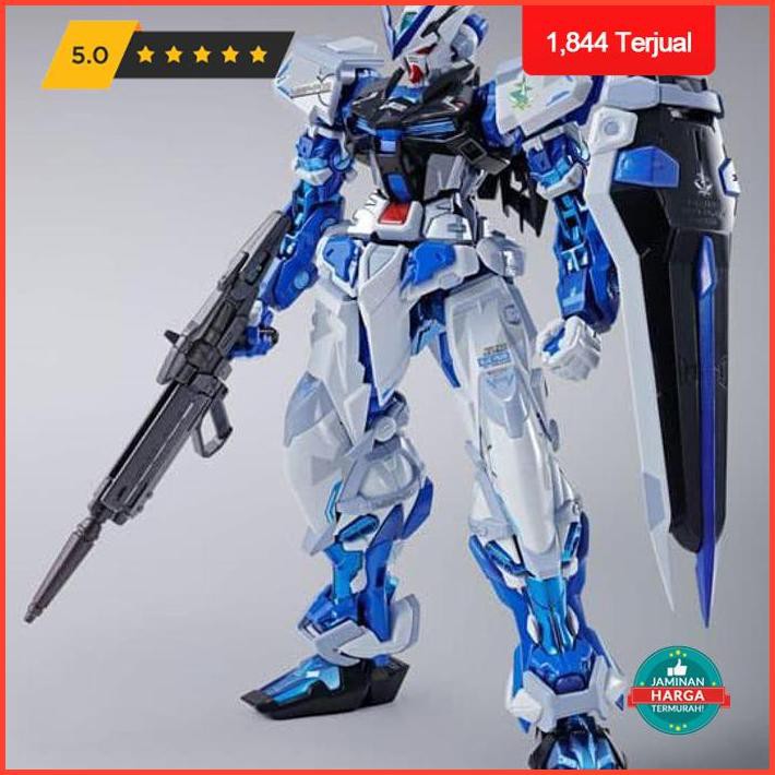 Action Figure Bandai Metal Build - Astray Blue Frame Gundam (Full Weapon Pack) Limited