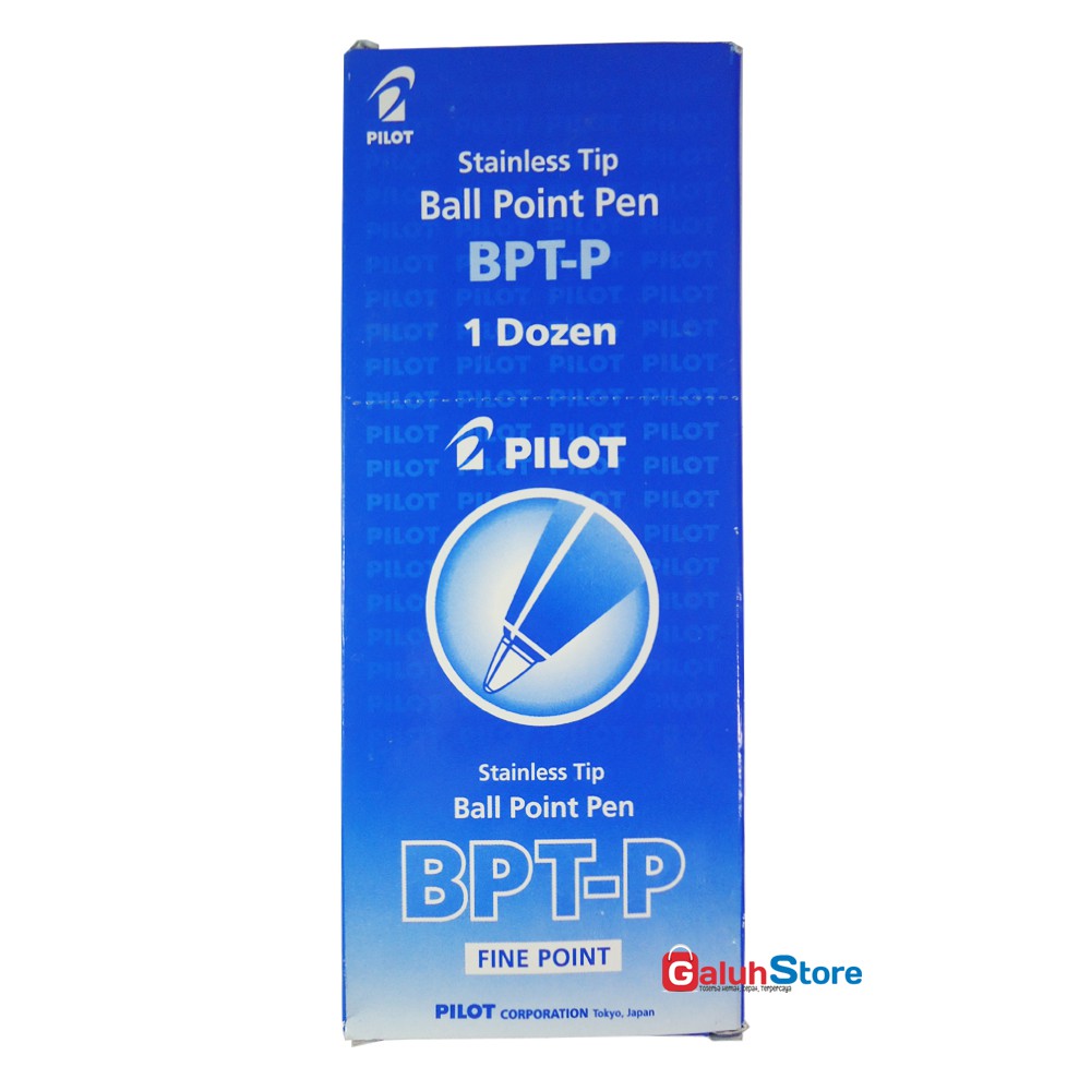 

Pilot Pulpen BPT-P 0.5mm - Tinta Biru 1 Box (12 pcs)