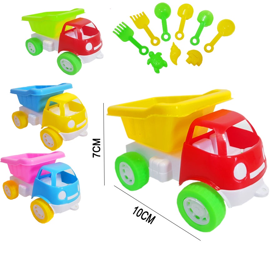 Mainan Truk Pasir/ Mainan Sand Toys Truck Free Sekop LP7 JSP