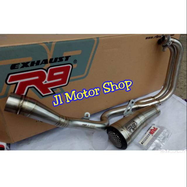 Knalpot R9 Gp Ss  Stainless CBR 250 RR - CBR250RR - CBR250 RR Original