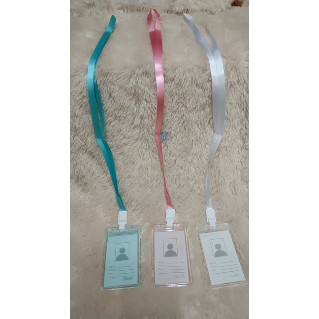 

ID Card Holder Bantex Transparent Lanyard Portrait